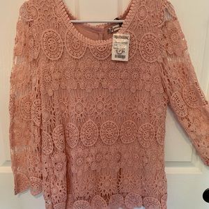 NWT lace top